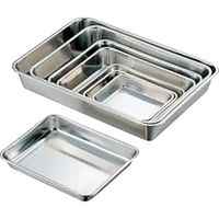 大屋金属 CLO 18-8角バット(取手無) 4枚取 021009 1個