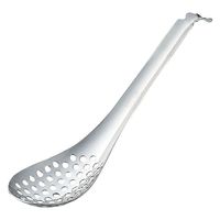 サカデン 18-8レンゲスプーン 穴明 298053 1セット(1個×10)