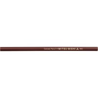 三菱鉛筆 色鉛筆 880 丸軸 茶色 K880.21 1セット（24本）（直送品）
