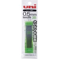三菱鉛筆 ユニ ナノダイヤ シャープ替芯 0.5mm　3B 40本入 202ND 芯色/黒 U05202ND1P3B 1セット（10個）（直送品）