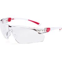 UNIVET　保護メガネ スペクタクル形（女性・小顔向け/クリアー）UNIVET-506WC　1本（取寄品）