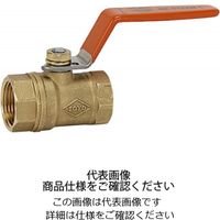 東洋バルヴ 黄銅製スタンダードボアボール弁【蒸気用】 RBーSー50A 1個（直送品）