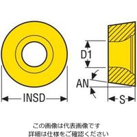 Seco Tools 旋削 内径用チップ RCMT09T300-F1