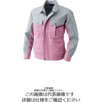 アルトコーポレーション 長袖ブルゾン ピンク×グレー SS BFー713ー25ーSS 1枚（直送品）