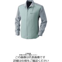 アルトコーポレーション 長袖ブルゾン アースグリーン×グレー EL BFー715ー4ーEL 1枚（直送品）