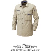 アルトコーポレーション 長袖シャツ ベージュ L BFー501ー2ーL 1枚（直送品）