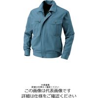 アルトコーポレーション 綿100％長袖ブルゾン スティールブルー BF-613