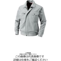 アルトコーポレーション 綿100%長袖ブルゾン アースグレー LL BF-613-3-LL 1枚（直送品）