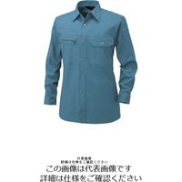 アルトコーポレーション 綿100%長袖シャツ スティールブルー LL BF-601-1-LL 1枚（直送品）