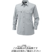 アルトコーポレーション 綿100%長袖シャツ アースグレー M BF-601-3-M 1枚（直送品）