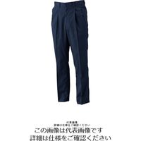アルトコーポレーション 綿100%ツータックパンツ ネイビー 76 BF-616-100-76 1枚（直送品）