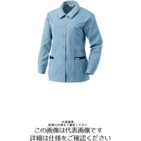 アルトコーポレーション 女性用長袖スモック グレイッシュブルー 15号 BN-444-60-15 1枚（直送品）