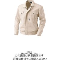 アルトコーポレーション 綿100%長袖ブルゾン ソフトベージュ EL 9513ー2ーEL 1枚（直送品）