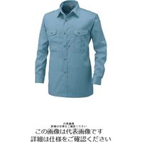 アルトコーポレーション 綿100%長袖シャツ ソフトグリーン 5L 9501ー6ー5L 1枚（直送品）