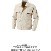 アルトコーポレーション 長袖ブルゾン ライトベージュ L 9813-2-L 1枚（直送品）