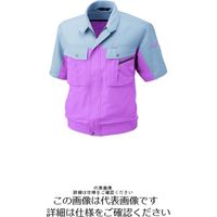 アルトコーポレーション 半袖ブルゾン ピンク×グレー M BFー702ー25ーM 1枚（直送品）