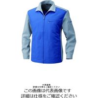 アルトコーポレーション 夏長袖ブルゾン ブルー×グレー LL BFー705ー1ーLL 1枚（直送品）