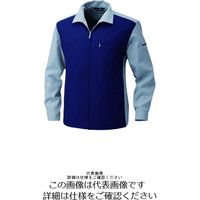 アルトコーポレーション 夏長袖ブルゾン ネイビー×グレー L BFー705ー100ーL 1枚（直送品）