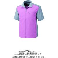 アルトコーポレーション 半袖ブルゾン ピンク×グレー EL BFー704ー25ーEL 1枚(1着)（直送品）