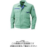 アルトコーポレーション 夏長袖ブルゾン アースグリーン S BFー503ー4ーS 1枚（直送品）