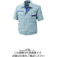 アルトコーポレーション 半袖ブルゾン グレー LL BFー502ー3ーLL 1枚（直送品）