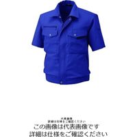 アルトコーポレーション 半袖ブルゾン パープルブルー 5L BFー502ー10ー5L 1枚（直送品）