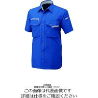 アルトコーポレーション 半袖シャツ ブルー EL BFー500ー1ーEL 1枚（直送品）