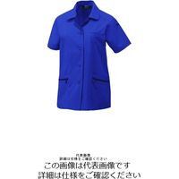 アルトコーポレーション 女性用半袖スモック パープルブルー S BFー504ー10ーS BF-504-10-S 1枚（直送品）
