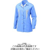 アルトコーポレーション 女性用長袖スモック ブルー 11号 BN-594-10-11 1枚（直送品）