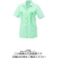 アルトコーポレーション 女性用半袖スモック ハーブグリーン 11号 BN-494-4-11 1枚（直送品）