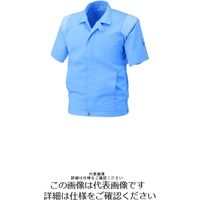 アルトコーポレーション 半袖ブルゾン ハワイアンブルー M BN-317-1-M 1枚（直送品）