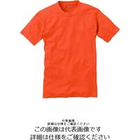 アルトコーポレーション 綿100%Tシャツ オレンジ S 3021ー12ーS 3021-12-S 1枚（直送品）