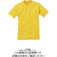 United Athle（ユナイテッドアスレ） 5001綿Tシャツ L カナリアイエロー 1包（10枚入） キャブ（直送品） - アスクル