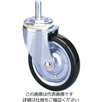 内村キャスター販売 300 ボルト型 合成ゴム車輪 NO.303T 1セット(6個)（直送品）