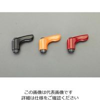 エスコ M5 雌ねじミニクランプレバー(オレンジ) EA948CC-223 1セット(10個)（直送品）