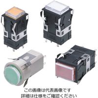 オムロン 照光押ボタンスイッチ(角胴形) 正方形 一般負荷用 赤 A3PAー90A11ー24ER 1個（直送品）