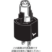 オムロン 表示灯 ソケット部ユニット(LED) はんだづけ端子タイプ 白 M16ーWー12D 1セット(9個)（直送品）