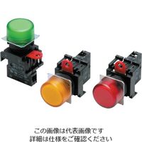 オムロン 表示灯(丸胴形φ22/25) 黄 M22ーCYー6A 1セット(3個)（直送品）