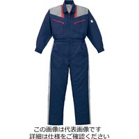 山田辰 寛斎ユニフォーム夏ツヅキ服 ネイビーブルー L 12-KM-254-NB-L 1枚（直送品）