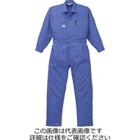 山田辰 夏ツヅキ服 ロイヤルブルー 4L 1-5910-RB-4L 1枚（直送品）