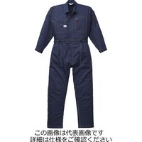 山田辰 夏ツヅキ服 ネイビーブルー 3L 1-5910-NB-3L 1枚（直送品）
