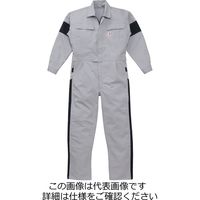 山田辰 寛斎ユニフォームツヅキ服 グレー 5L 12-KM-207-G1-5L 1枚（直送品）