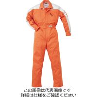 山田辰 寛斎ユニフォームツヅキ服 オレンジ 5L 12-KM-107-OR-5L 1枚（直送品）
