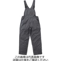 山田辰 綿100%サロペット ブラック L 1-3680-BC-L 1枚（直送品）