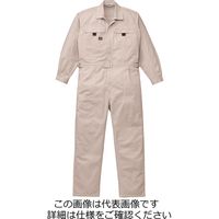 山田辰 綿100%ツヅキ服 カーキ S 1-3670-K2-S 1枚（直送品）