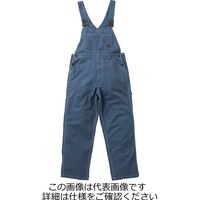 山田辰 綿100%サロペット ネイビーブルー 4L 1-3680-NB-4L 1枚（直送品）