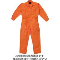 山田辰 綿100%ツヅキ服 オレンジ S 1-3900-OR-S 1枚（直送品）