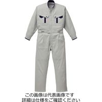 山田辰 ツヅキ服 シルバーグレー 5L 1-8400-SG-5L 1枚（直送品）