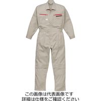 山田辰 ツヅキ服 シルバーグレー L 1-1280-SG-L 1枚（直送品）