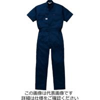 山田辰 EX半袖ツヅキ服 ネイビーブルー 4L 1-8201-NB-4L 1枚（直送品）